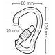 Carabiniera HMS cu siguranta Beal Be Link Carabiniera HMS cu siguranta Beal Be Link