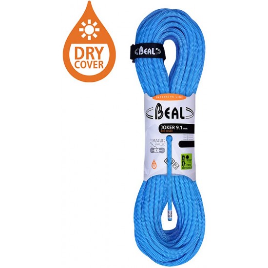 Coarda dinamica Beal Joker Dry Cover 9,1 mm 60 m Coarda dinamica Beal Joker Dry Cover 9,1 mm 60 m