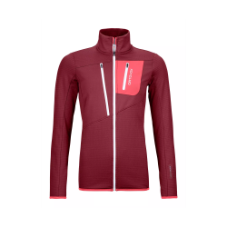 Bluza femei Ortovox Merino Fleece Grid Jacket 2022