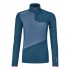 Bluza femei Ortovox Merino Fleece Light Zip Neck FW22