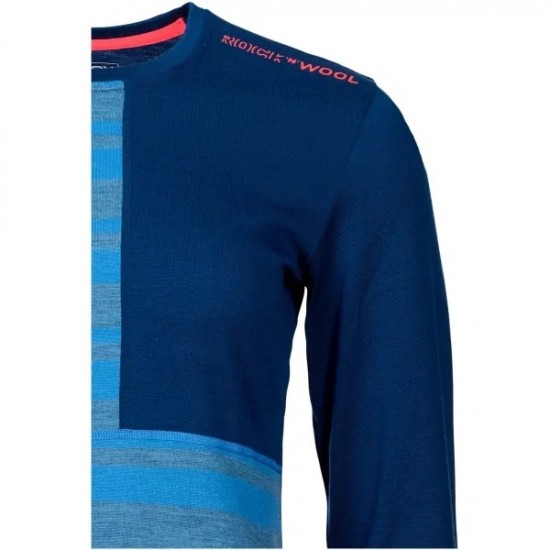 Bluza de corp femei Ortovox 185 Merino Rock N Wool Bluza de corp femei Ortovox 185 Merino Rock N Wool