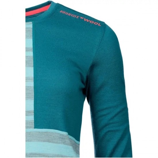 Bluza de corp femei Ortovox 185 Merino Rock N Wool Bluza de corp femei Ortovox 185 Merino Rock N Wool