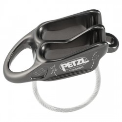 COBORATOR PETZL BELAY DEVICE REVERSO GREY D017AA00