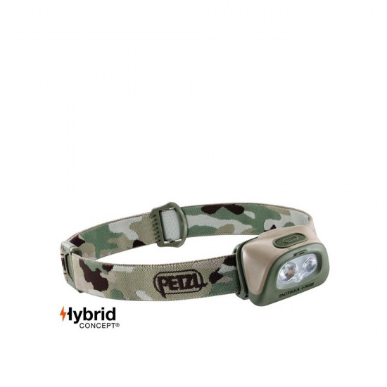 Lanterna Petzl Tactikka + Camo Lanterna Petzl Tactikka + Camo