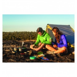 Bol camping Sea To Summit Delta bowl cu capac, volum 750 ml, portocaliu