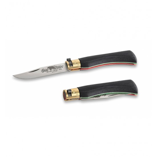 Briceag Old Bear Classic M, Italian flag, lama 80 mm Briceag Old Bear Classic M, Italian flag, lama 80 mm