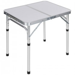 Masa pliabila camping, cu maner, inaltime reglabila, 60 x 45 x 25 cm