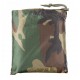 Poncho impermeabil rip stop camuflaj woodland MFH, cu husa transport Poncho impermeabil rip stop camuflaj woodland MFH, cu husa transport